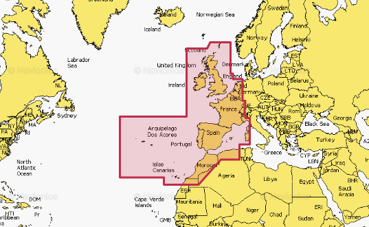 VEU722L - Europe Atlantic Coast