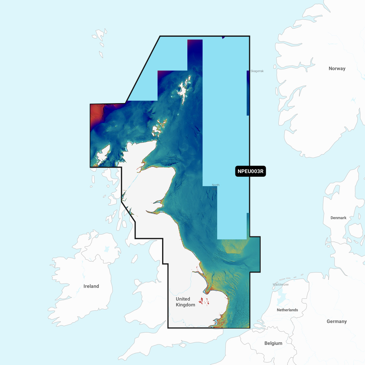 Great Britain, Northeast Coast | Navionics Platinum+™ - NPEU003R | microSD™/SD™