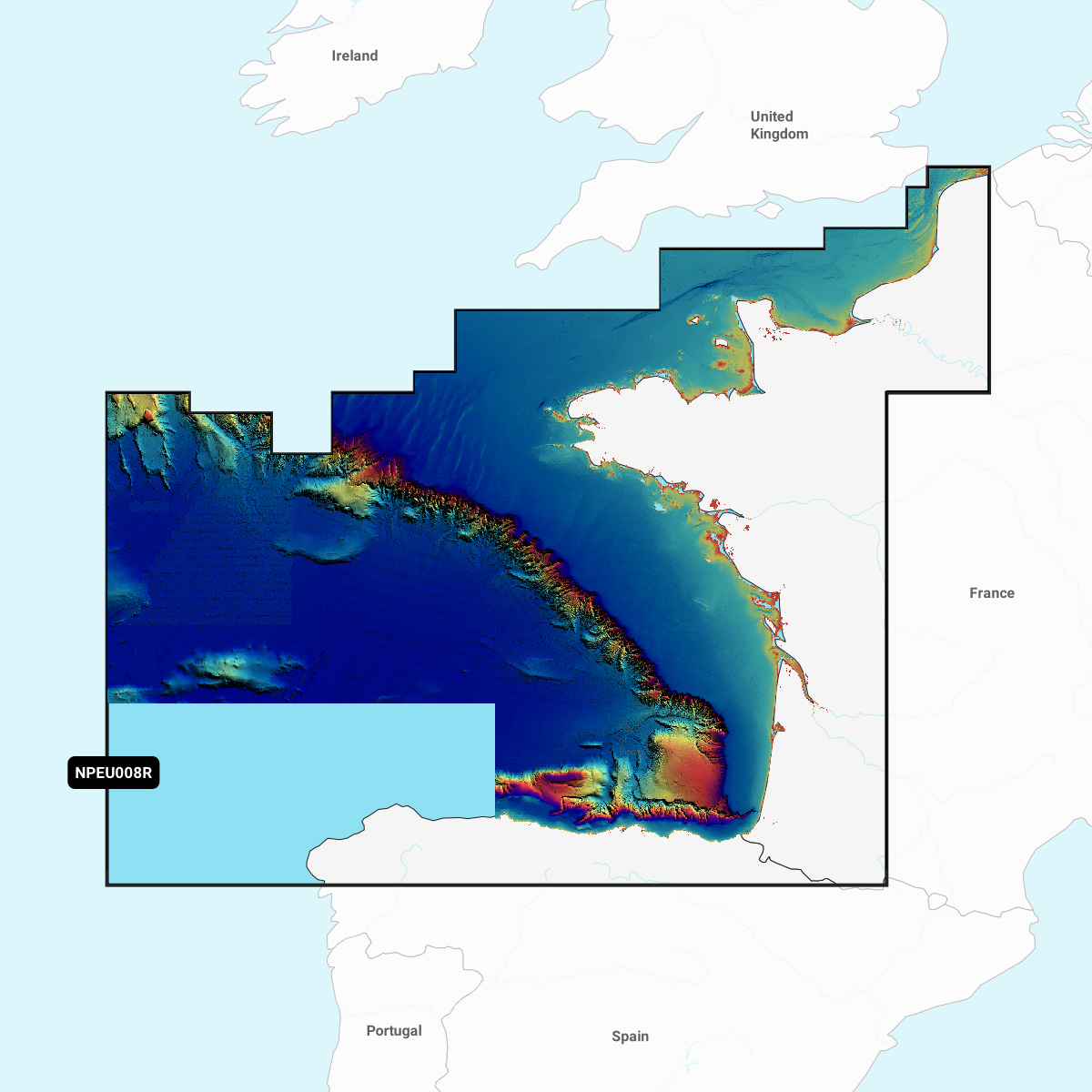 Bay of Biscay | Navionics Platinum+™ - NPEU008R | microSD™/SD™