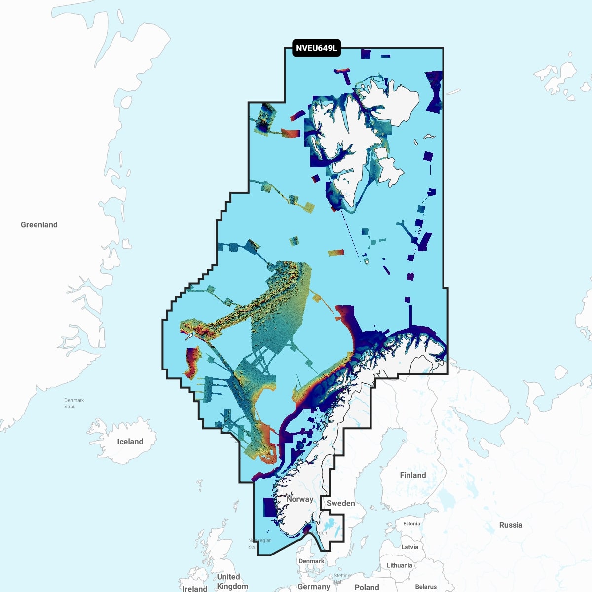 Norway | Garmin Navionics Vision+™ - NVEU649L | microSD™/SD™