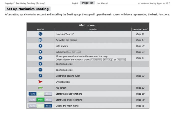 Navionics Boating App User Manual